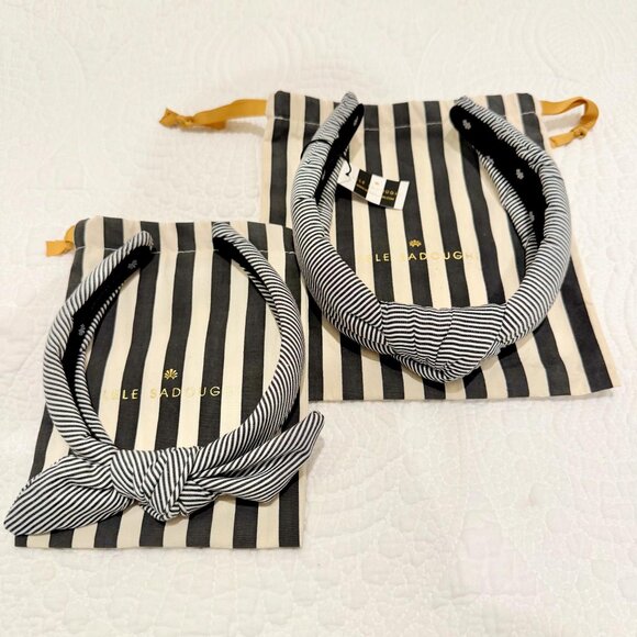 Lele Sadoughi Accessories - Lele Sadoughi Mom & Daughter Headband Set NWT Stripe Bow & Knot Bundle